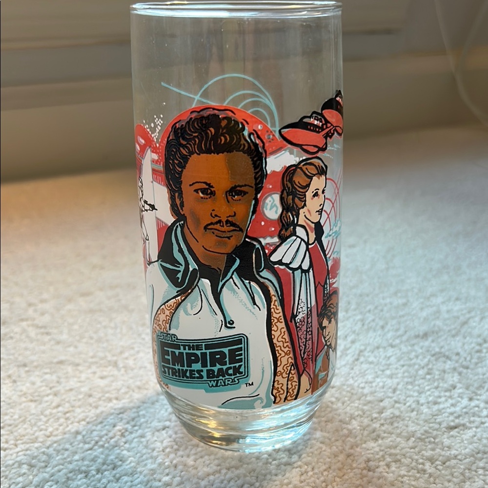 Star Wars: The Empire Strikes Back Lando Calrissian glass